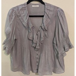 Doen Mina Blouse in Tahitian Pearl (sz Small)